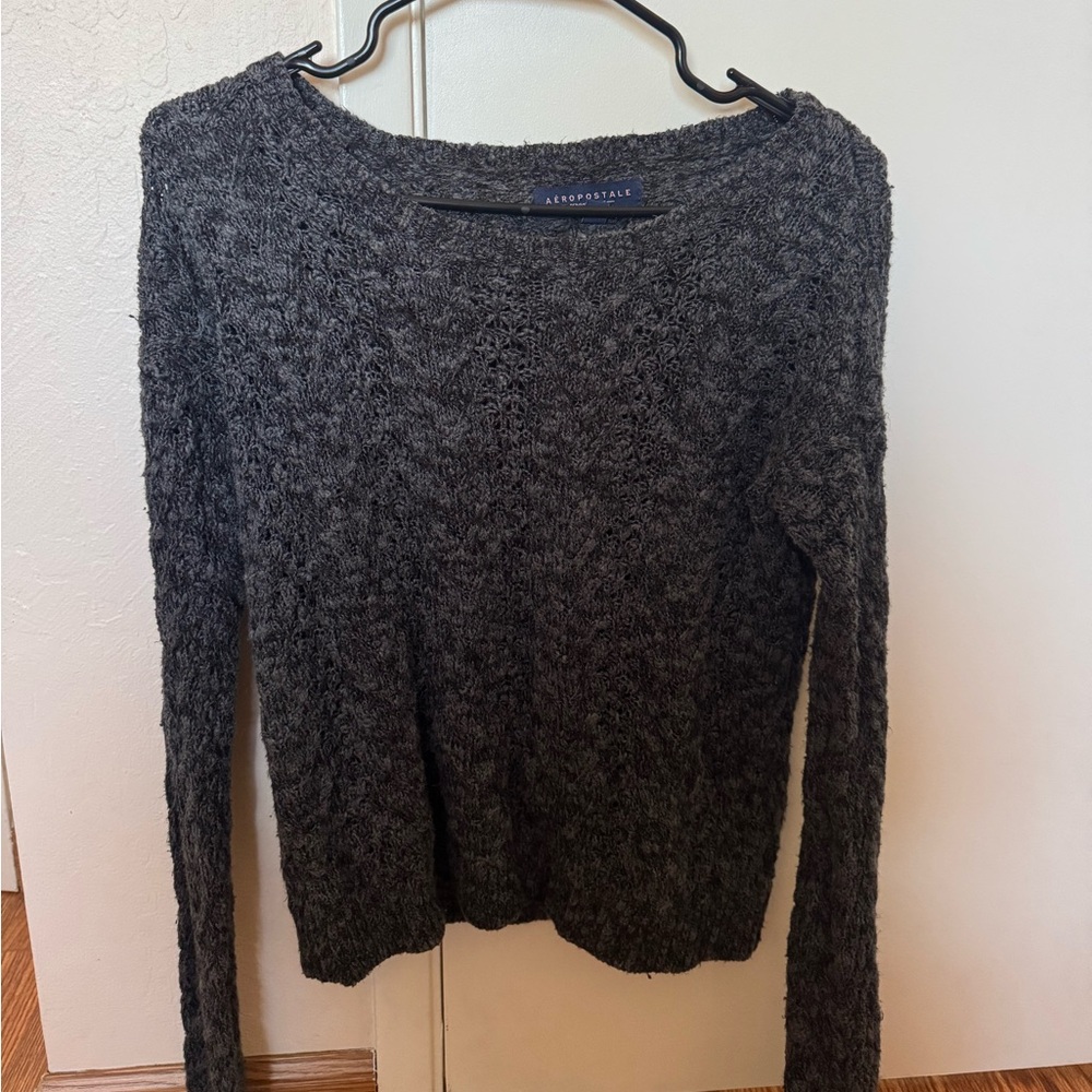 Aeropostale Charcoal Gray Sweater
